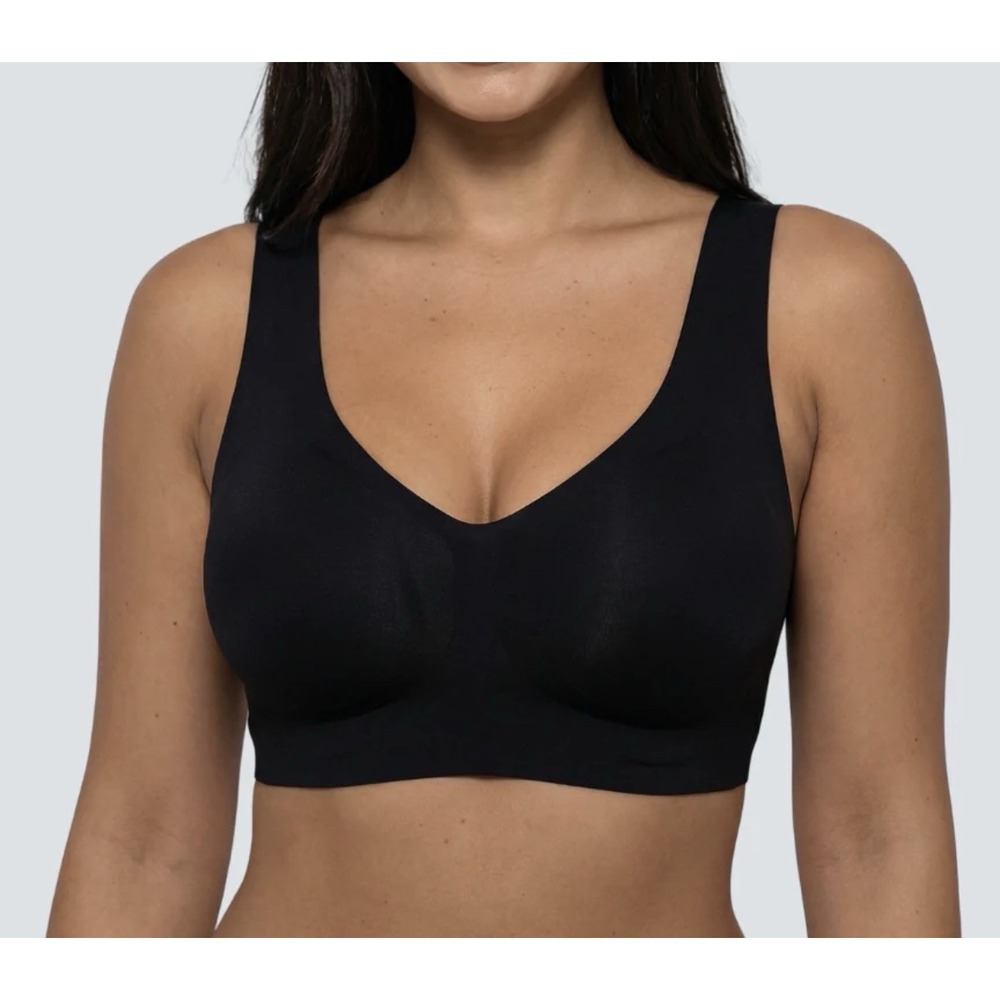 Madam Muse Wireless Smooth Back Jelly Bra XL Black